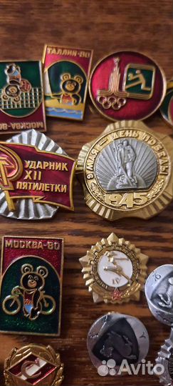 Значки, ордена СССР