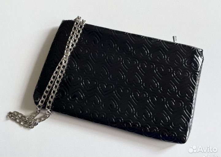Новая черная женская сумка клатч