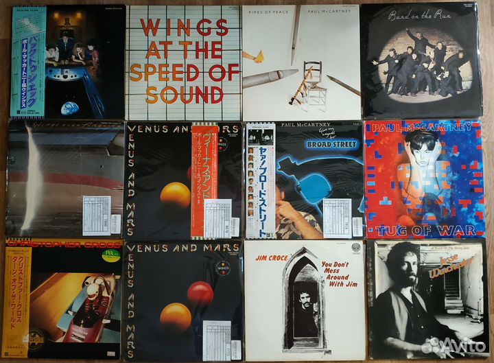 Винил фирменный rock soft pop rock