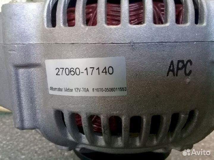 Генератор Новый не оригинал Toyota Land Cruiser HZ