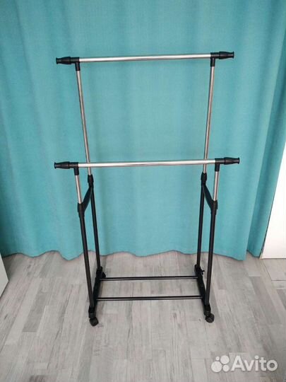 Вешалка напольная двойная регулируемая новая