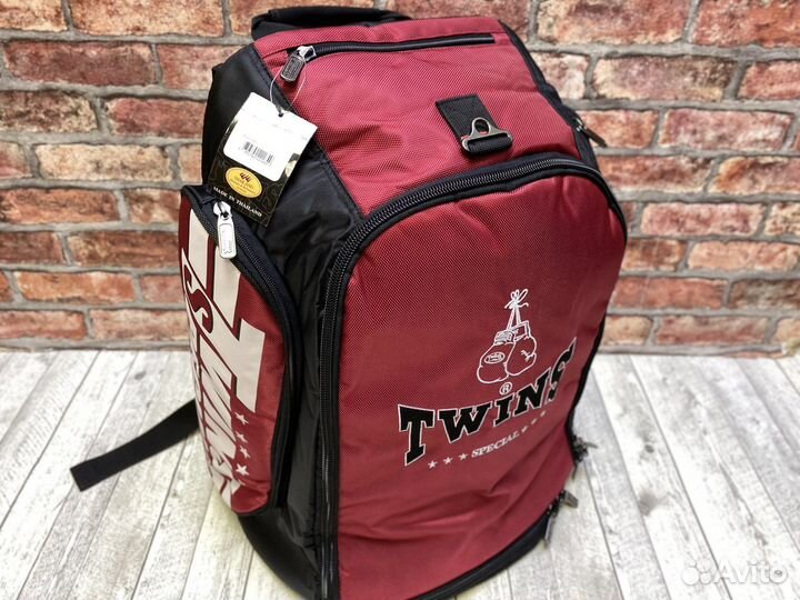 Сумка-рюкзак Twins Special красно-черный