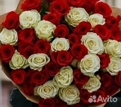 101 Роза Цветы Букеты Пионы