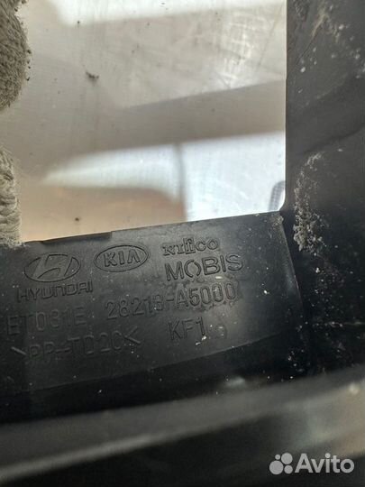 Воздухозаборник Kia Ceed JD D4FB 2013