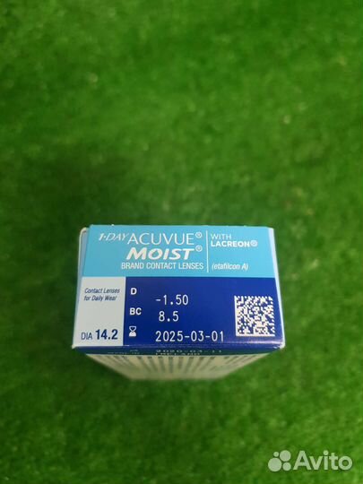 Линзы контактные