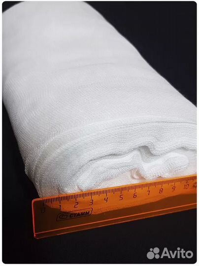 Медицинская марля 1 рулон (10 метров)