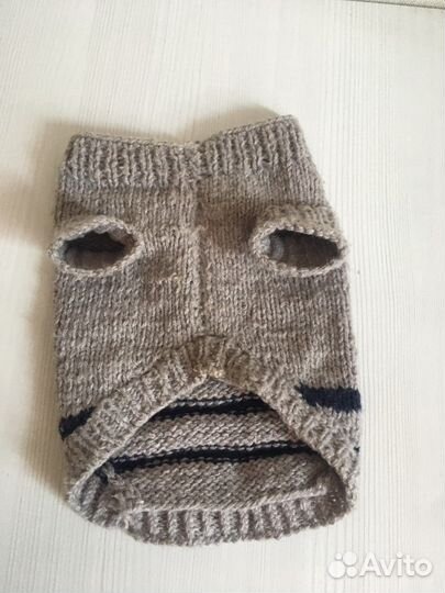 Кофта для собак вязаная