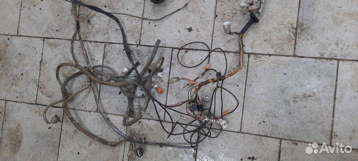 Проводка двери багажника pajero 3 с вилкой фаркопа