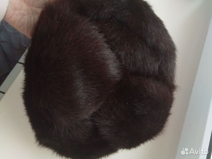 Мужская шапка натур. мех