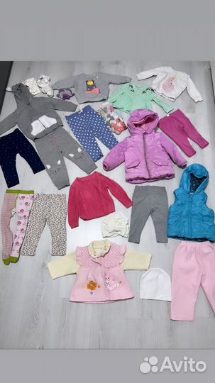 Одежда на девочку 74-80