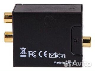 Конвертер оптика на RCA