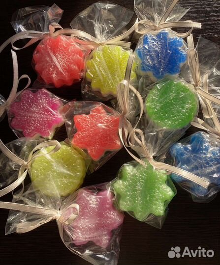 Мыло ручной работы ассортимент в объявлении