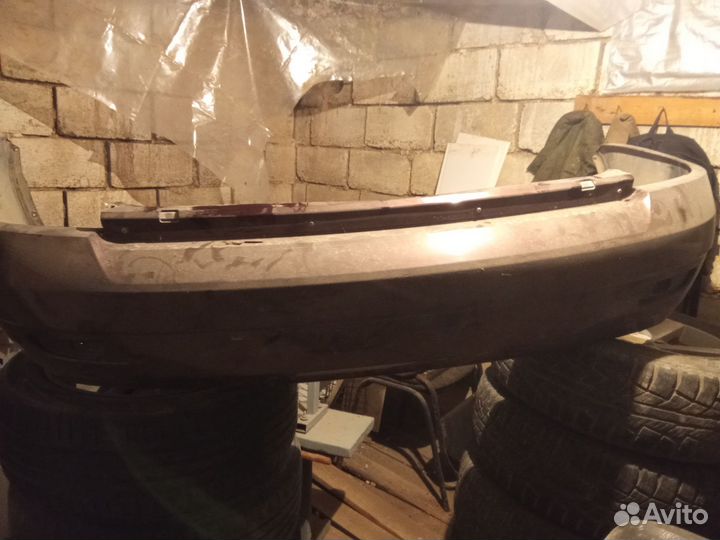 Передний бампер priora 2 фиалетовый