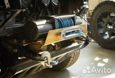 Площадка под лебёдку в штатный бампер УАЗ Патриот