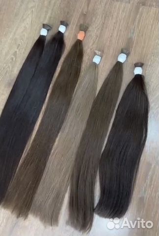 Волосы в срезе для наращивания
