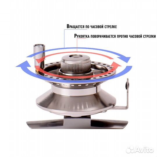 Катушка зимняя металл антикоррозийная BLT-50