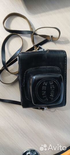 Фотоаппарат Зенит Е с олимпийской символикой