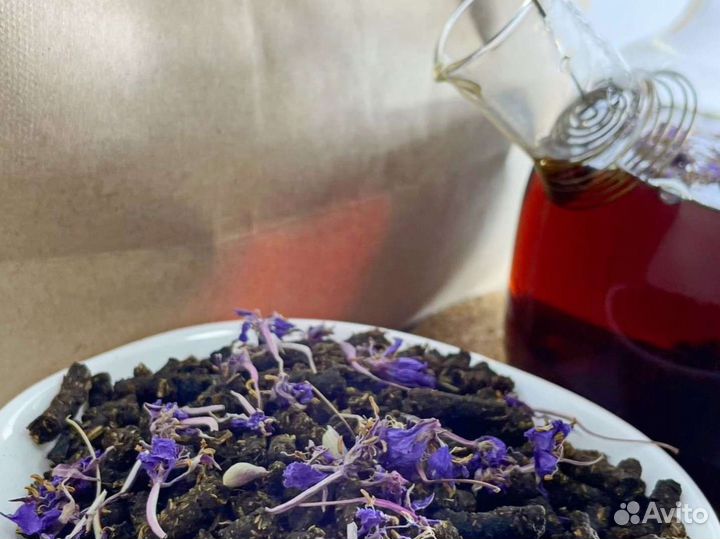 Иван-чай с цветами урожай лето 2O23, в гранулах