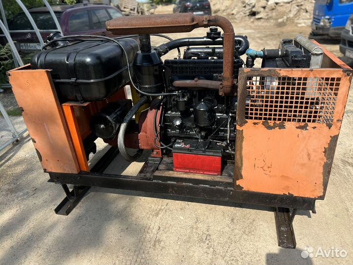 Дизельный компрессор зиф пв-6/0.7