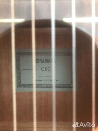 Классическая гитара Yamaha C80