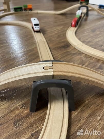Деревянная железная дорога IKEA