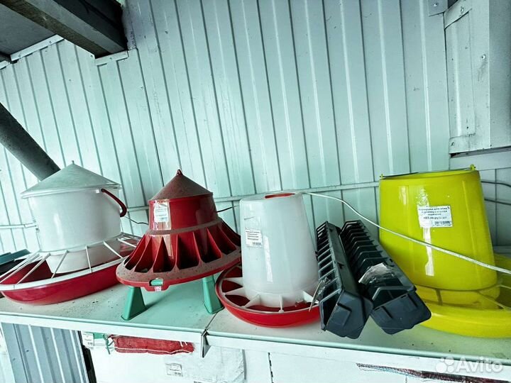 Кормушки и поилки для кур