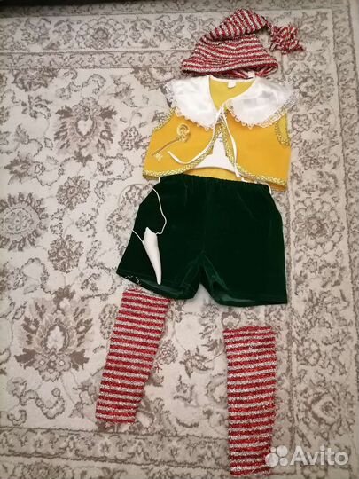 Новогодний костюм Буратино