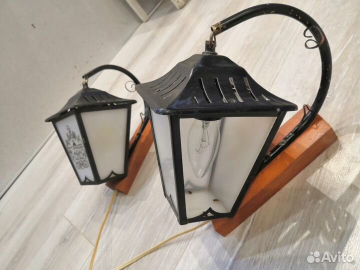 Бра - фонарь парный времен СССР