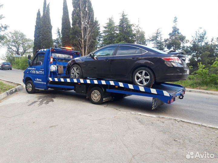 Автоэвакуатор в Крыму, Ялте