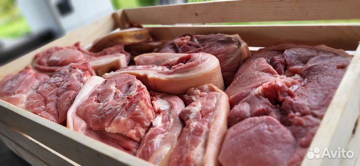 Мясо свинина на кости