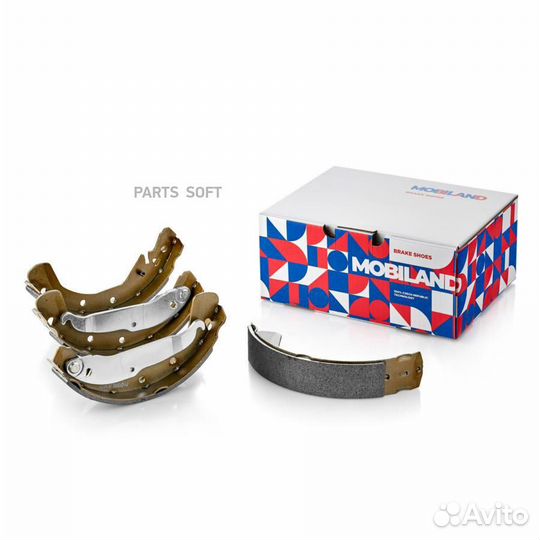 Mobiland 431203000 431203000 колодки барабанные\ O