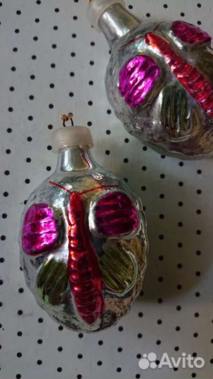 Стрекоза Колос елочные игрушки СССР