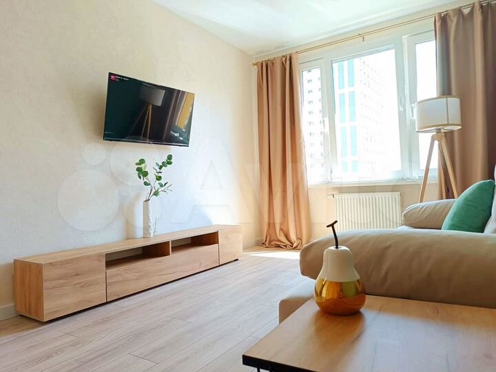 2-к. квартира, 45 м², 15/19 эт.