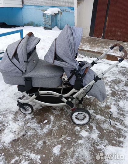 Коляска для двойни 2 в 1 FD-Design Zoom