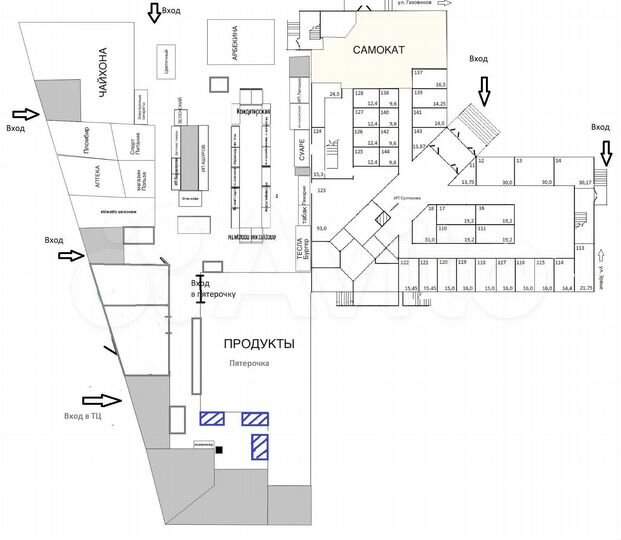 Торговая площадь, 11 м²