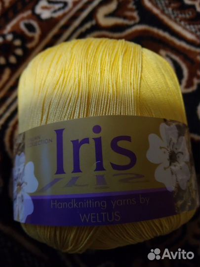 Мерсеризованный хлопок в мотках