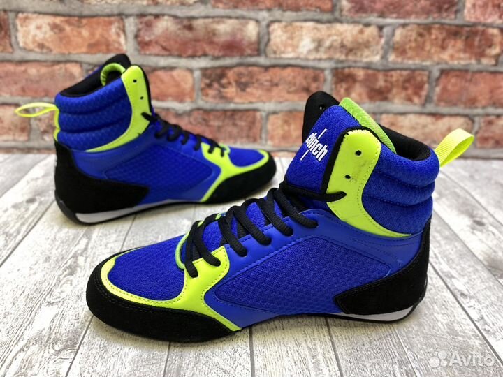 Боксерки Clinch Punch 2.0 сине-зелено-черные