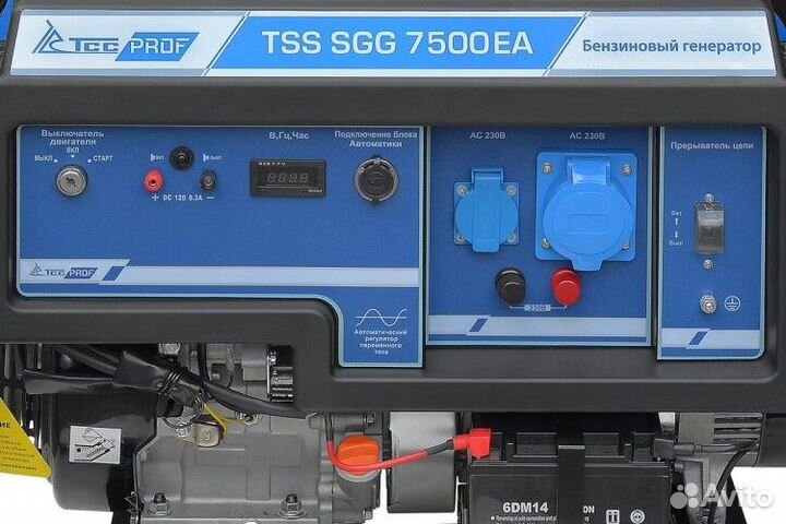 Генератор бензиновый тсс SGG 7500 EA 021301