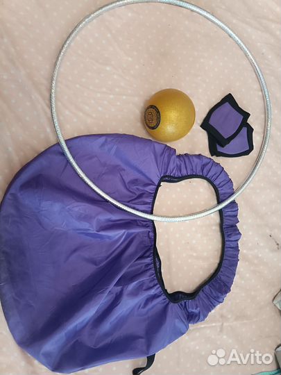 Обруч, мяч, скакалка для гимнастики