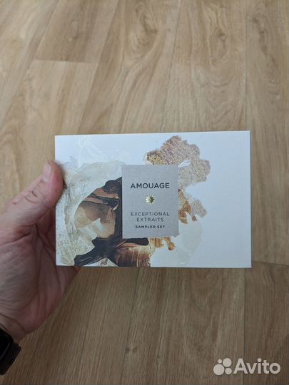 Amouage набор пробников Exceptional Extraits