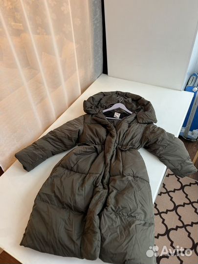 Куртка зимняя женская длинная оверсайз