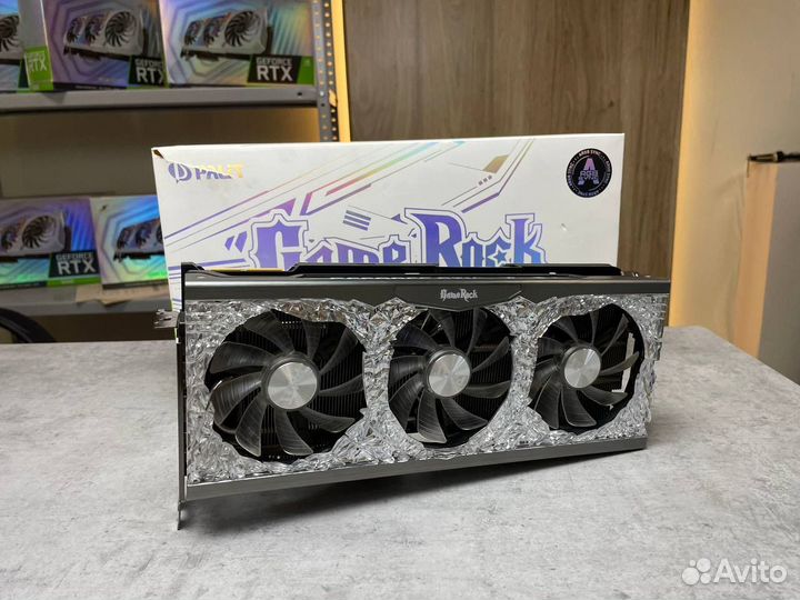 Видеокарта RTX 3090 24gb Palit Game Rock