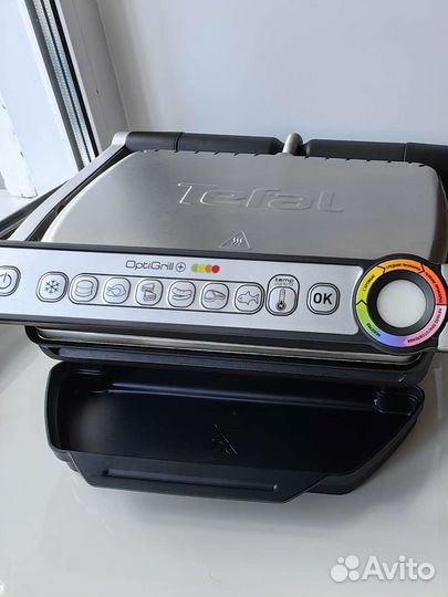 Гриль Tefal Gc716d12 OptiGrill+ пластины для вафел