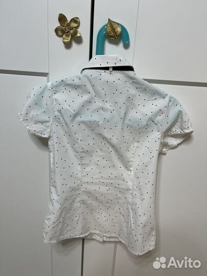 Блузки школьные короткий и длинный рукав