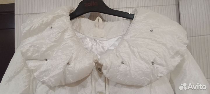 Куртка теплая, стёганая дизайнерская 48