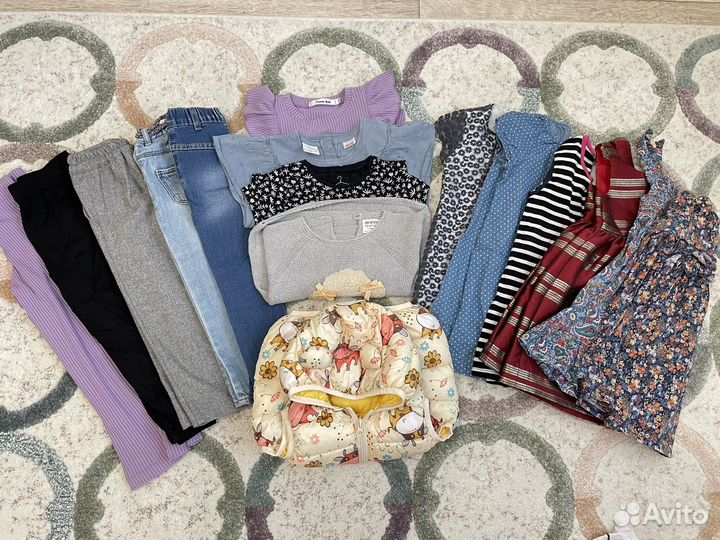 Пакет вещей на девочку р. 98