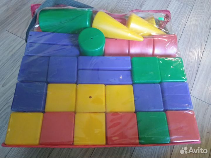 Большие детские игрушки кубики