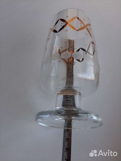 Набор бокалов праздничный. Чехия