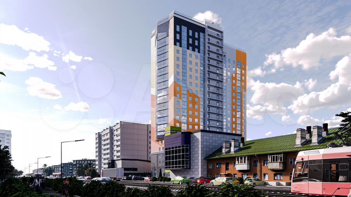 2-к. квартира, 41,7 м², 3/20 эт.