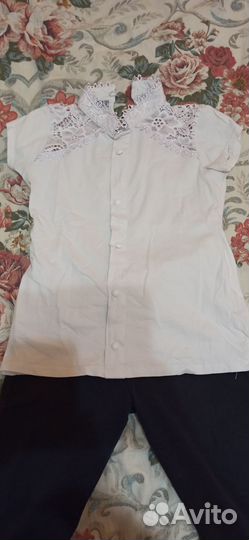 Блузка на девочку 8 лет